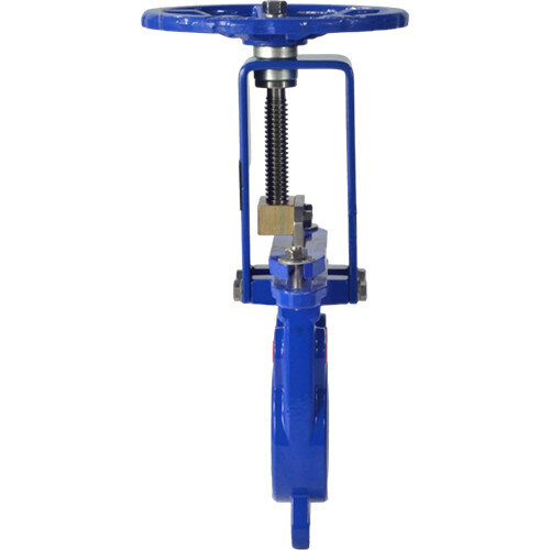 Задвижка шиберная Benarmo 1110W DN 100 PN 16 межфланцевая двусторонняя со штурвалом с невыдвижным шпинделем, уплотнение - NBR