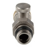Клапан радиаторный Valtec VT.020.NER 1/2" x 3/4" (евроконус) DN 15 PN 10 настроечный прямой с самоуплотняющимся полусгоном 3