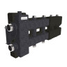 Коллектор распределительный GIDRUSS BM-80-5DU.EPP 5-ти контурный НР 1 1/4"x1" Ду 32 Ру 6 балансировочный в термоизоляции 1