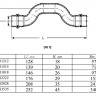 Обвод VALTEC VTi.971.I DN 12 PN 16 двухраструбный нержавеющая сталь 2