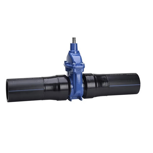 Задвижка AVK 36/80 DN 80 PN 10 клиновая с ПЭ патрубками 1