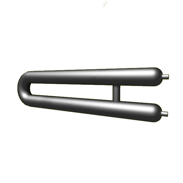 Регистр отопления РЗЭ-2x108x3,0-1000 змеевиковый двухрядный с эллиптическими заглушками