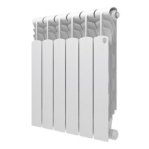 Радиатор биметаллический Royal Thermo Revolution Bimetall 2.0 500 (6 секций) Bianco Traffico 1