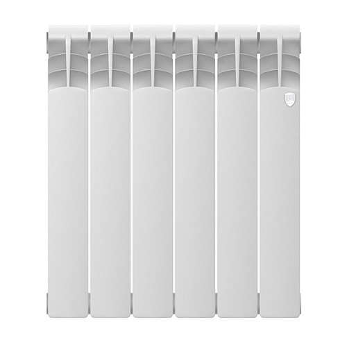 Радиатор биметаллический Royal Thermo Revolution Bimetall 2.0 500 (6 секций) Bianco Traffico 2