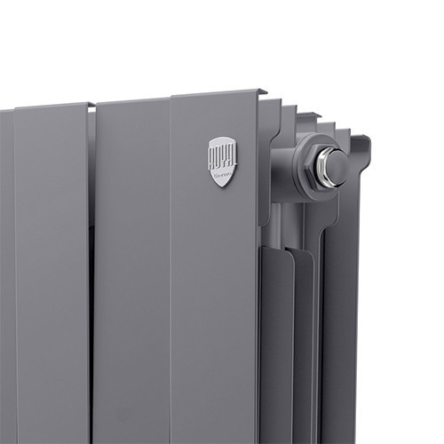 Радиатор биметаллический Royal Thermo PianoForte 200 (20 секций) Silver Satin 5