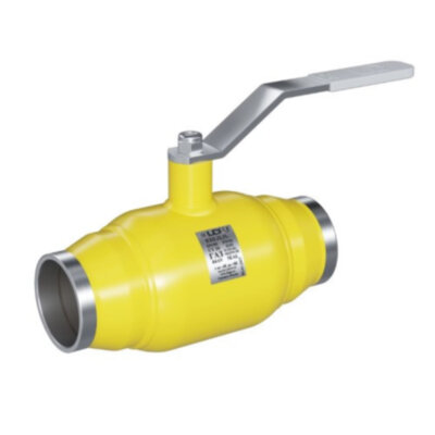 Кран шаровой цельносварной LD КШ.Ц.П.GAS.125.025.П/П.01 Ду 125 Ру 25 нержавеющий полнопроходный под приварку