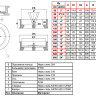 Клапан Tecofi CB6442 DN 400 обратный двухстворчатый межфланцевый PN 10 2