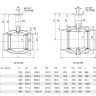 Кран шаровой Vexve 107400 DN 400 PN 25 стальной подземный стандартнопроходный под приварку для жидкости, с гидравлическим приводом подземный 2