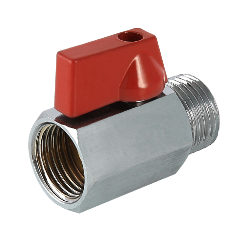 Кран шаровой VALTEC MINI 1/2" Ду15 Ру10 с внутренней–наружной резьбой VT.331.N.04 3