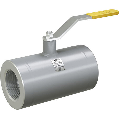 Кран шаровой цельносварной LD КШ.Ц.М.065.025.Н/П.02 Ду 65 Ру 25 стальной неполнопроходный муфтовый