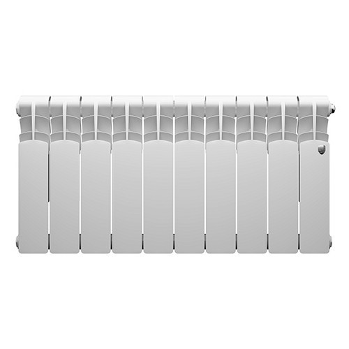 Алюминиевый радиатор Royal Thermo Revolution 350 - 10 секц. Bianco Traffico 2