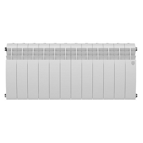 Радиатор биметаллический Royal Thermo BiLiner 350 (12 секций) Bianco Traffico