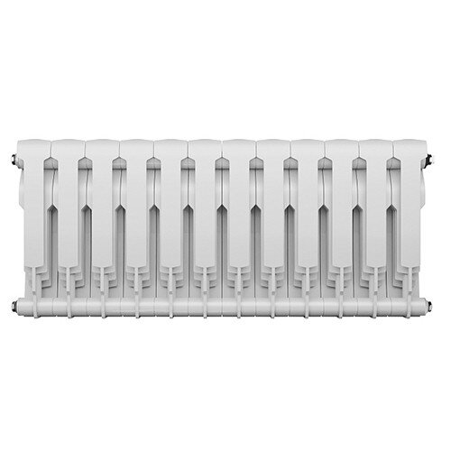 Радиатор биметаллический Royal Thermo BiLiner 350 (12 секций) Bianco Traffico