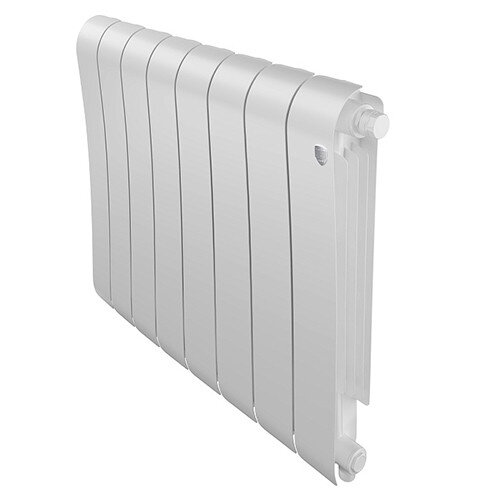 Радиатор биметаллический Royal Thermo Infinity V 500 (8 cекций) Bianco Traffico