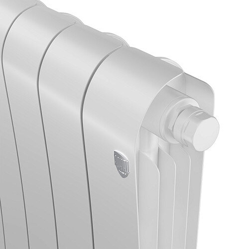 Радиатор биметаллический Royal Thermo Infinity V 500 (8 cекций) Bianco Traffico