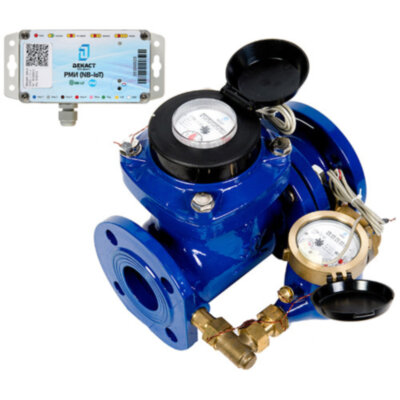 Счетчик комбинированный Декаст СТВК 2 50/15 ДГР (РМИ NB-IoT) двухкорпусный