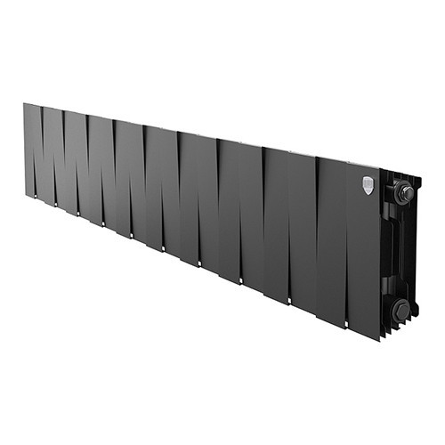 Радиатор биметаллический Royal Thermo PianoForte 200 (20 секций) Noir Sable 1
