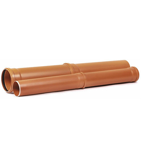 Труба НПВХ Хемкор 200х5,9х6090 SN8 канализационная, длина - 6,09 метра