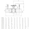 Кран шаровой NAVAL NAVALTRIM 264403 V DN 15 PN 40 регулирующий стальной под приварку 2
