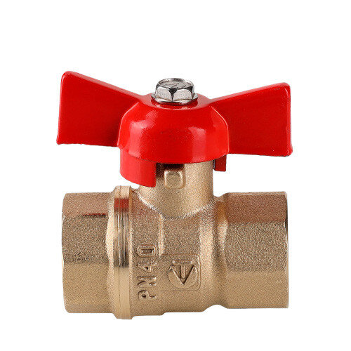 Кран шаровой VALTEC СТАНДАРТ 3/4" Ду20 Ру40 без покрытия с внутренней резьбой VT.122.GN.05