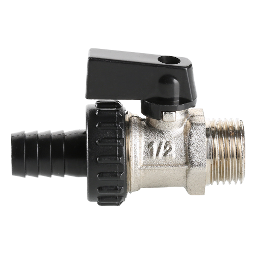 Кран шаровой VALTEC 1/2" Ду15 Ру10 дренажный VT.430.N.04