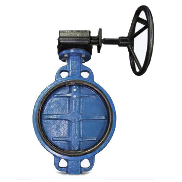 Затвор FAF 3500 DN 600 PN 10 дисковый межфланцевый с редуктором