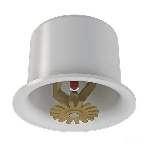 Ороситель спринклерный СВК0-РНо0,42-R1/2/Р57.В3-"СВК-К80" водяной скрытый с резьбовым герметиком