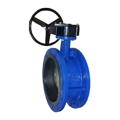 Затвор дисковый поворотный ABRA BUV-FL 226 DN 125 PN 16/10 фланцевый с редуктором 1