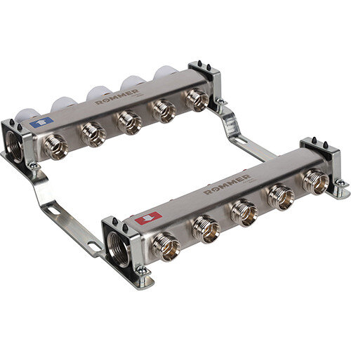 Коллектор ROMMER без расходомеров 5 выходов