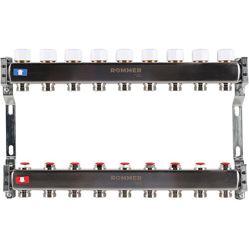 Коллектор ROMMER без расходомеров 9 выходов