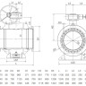 Кран шаровой NAVAL 235543 DN 800 PN 16 стальной полнопроходный фланцевый с редуктором 2