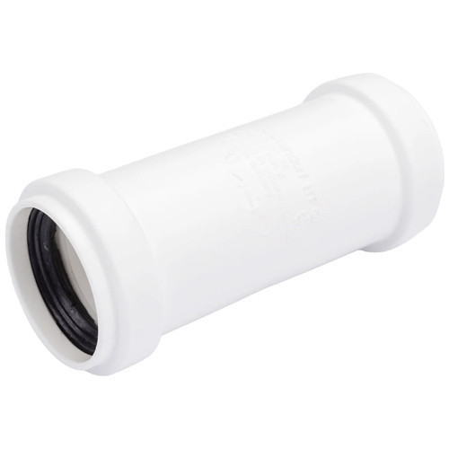 Муфта двойная PP-H Ostendorf HT HTMM DN 50 двухраструбная, цвет белый 1