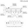 Коллектор распределительный GIDRUSS MKSS-40-4D 4-х контурный НР 3/4" Ду 20 Ру 6 модульный 2
