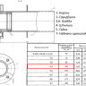 Сальник нажимной С-6 Ду 108 L=500 мм 5.905-26.08.1-12.03 2