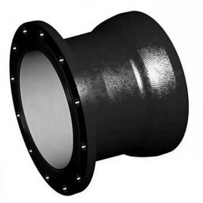 Патрубок ПФР Ду 200 ВЧШГ ГОСТ 5525-88 чугунный фланец-раструб