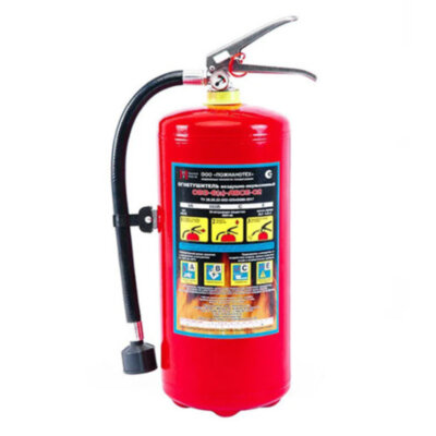 Огнетушитель воздушно-эмульсионный Пожнанотех ОВЭ-6-(з)-АВСЕ заряженный зимний, ЗПУ-латунь