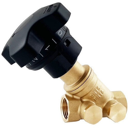 Клапан балансировочный Benarmo 3180H ВР 1/2" DN 15 PN 16 ручной латунный