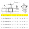 Кран шаровой цельносварной регулирующий LD КШ.Ц.П.Regula Energy 032.040 Ду 32 Ру 40 под приварку 2