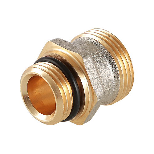 Латунный ниппель VALTEC 1/2 х 3/4" для коллекторного блока, под расходомер VTr.580.NEI.040E 2