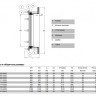 Фланцевый адаптер AVK 260/30 DN 600 PN 10 для труб из стали с ПЭ покрытием 2