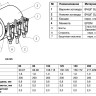 Ремонтный хомут Benarmo 7060 DN 125 (130-145 мм) PN 10 L=200 мм с замком нержавеющая сталь 2