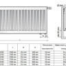 Радиатор панельный Royal Thermo VENTIL COMPACT VC33-400-1700 RAL9016 2