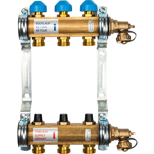 Коллекторная группа Watts HKV-3 для теплых полов 1