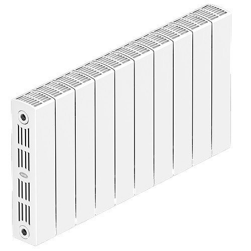 Радиатор монолитный биметаллический RIFAR SUPReMO 500 10 секций боковое подключение белый