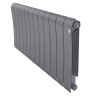 Радиатор биметаллический Royal Thermo Infinity 500 (12 cекций) Silver Satin 1