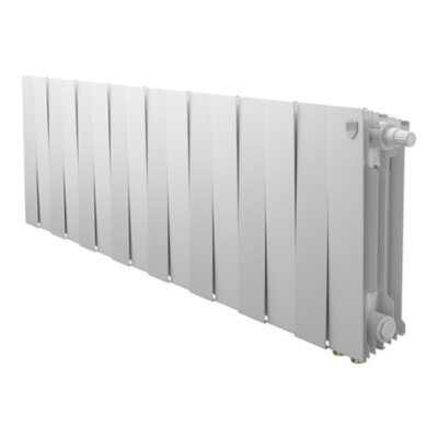 Радиатор биметаллический Royal Thermo PianoForte 300 VD (16 секций) Bianco Traffico
