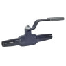 Кран шаровой FORTECA КШС 192.1 11с67п ДУ 15 РУ 40 п/п с рукояткой 1
