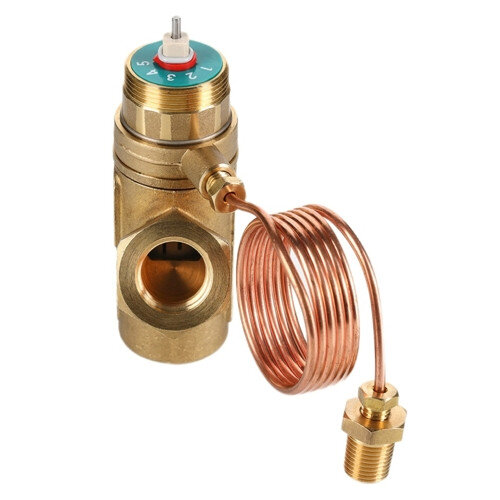 Автоматический регулятор перепада давления Valtec VT.043.GLA 3/4" DN 20 PN 25 настраиваемый с регулирующим клапаном, 3-17 кПа