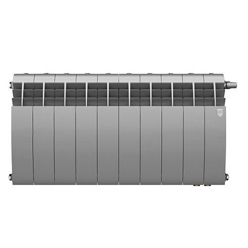 Радиатор биметаллический Royal Thermo BiLiner 350 VD (10 секций) Silver Satin 2