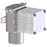 Воздушный клапан HL905N.0 DN50/75 канализационный, для скрытого монтажа, без декоративной крышки 1